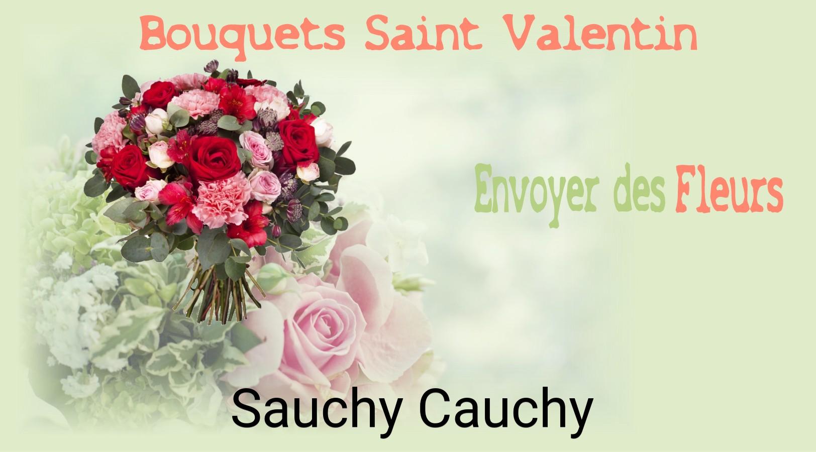 Roses de Saint-Valentin livrées à Sauchy-Cauchy